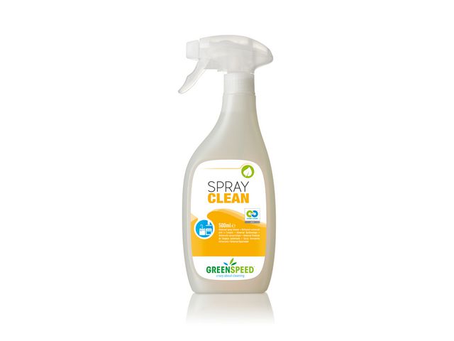 Spray Clean universele vloeibare keukenreiniger, ongeparfumeerd, spuitbus, helder