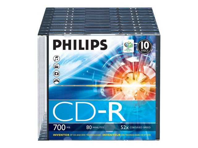 CD-R, 700 MB, Slim Case