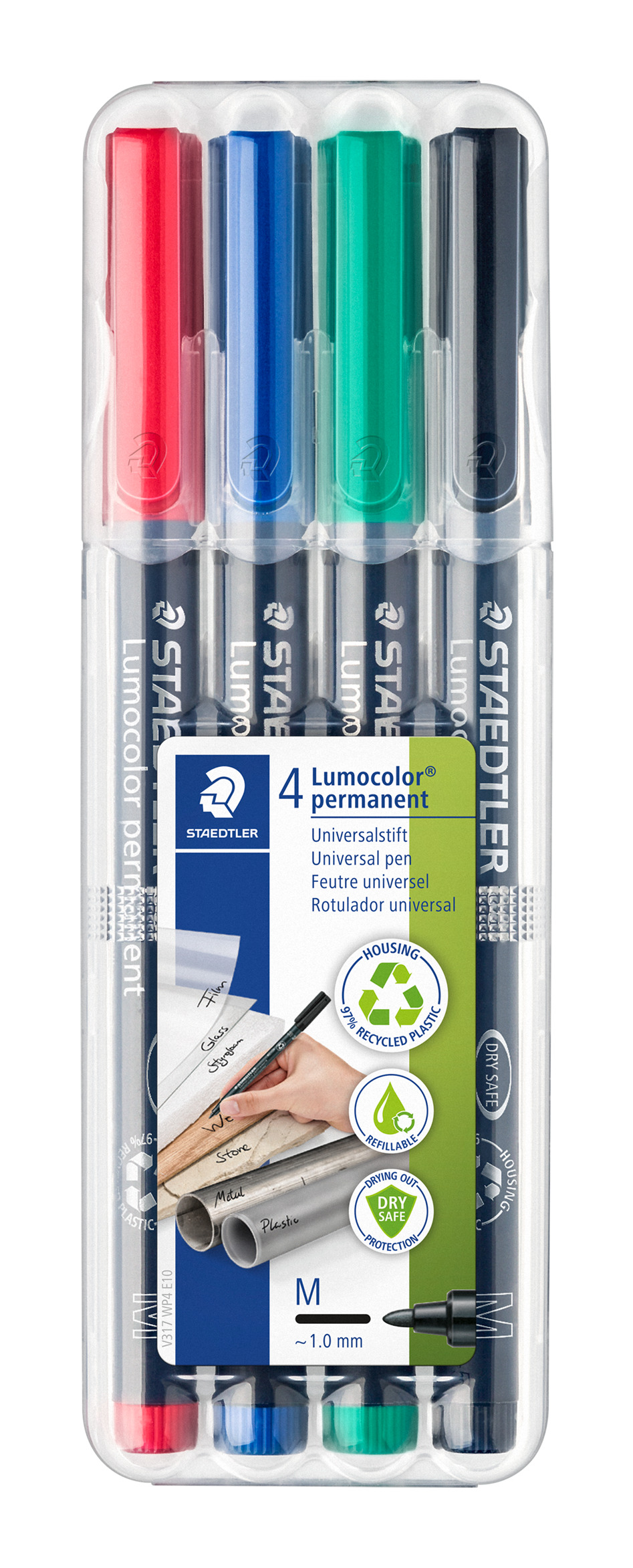 Lumocolor 317 Permanent Marker Medium 1 mm Assorti
