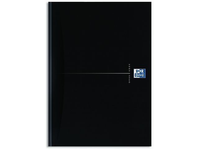 Office Essentials Notitieboek A5 Gelijnd 90 g/m² Zwart