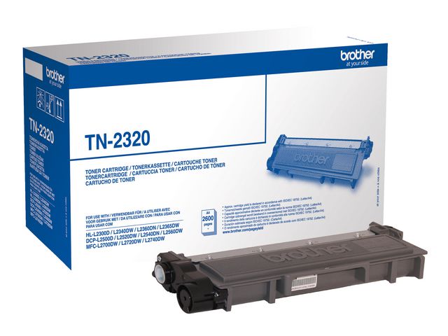 TN-2320 Toner, Hoog Rendement, Zwart