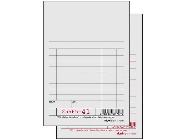 Kassabloks voor kassablokhouder, SI-40925