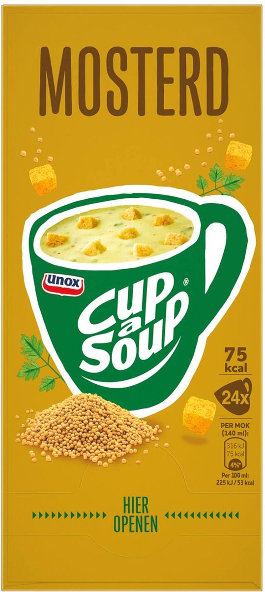 Cup-a-Soup Mosterd 175 ml