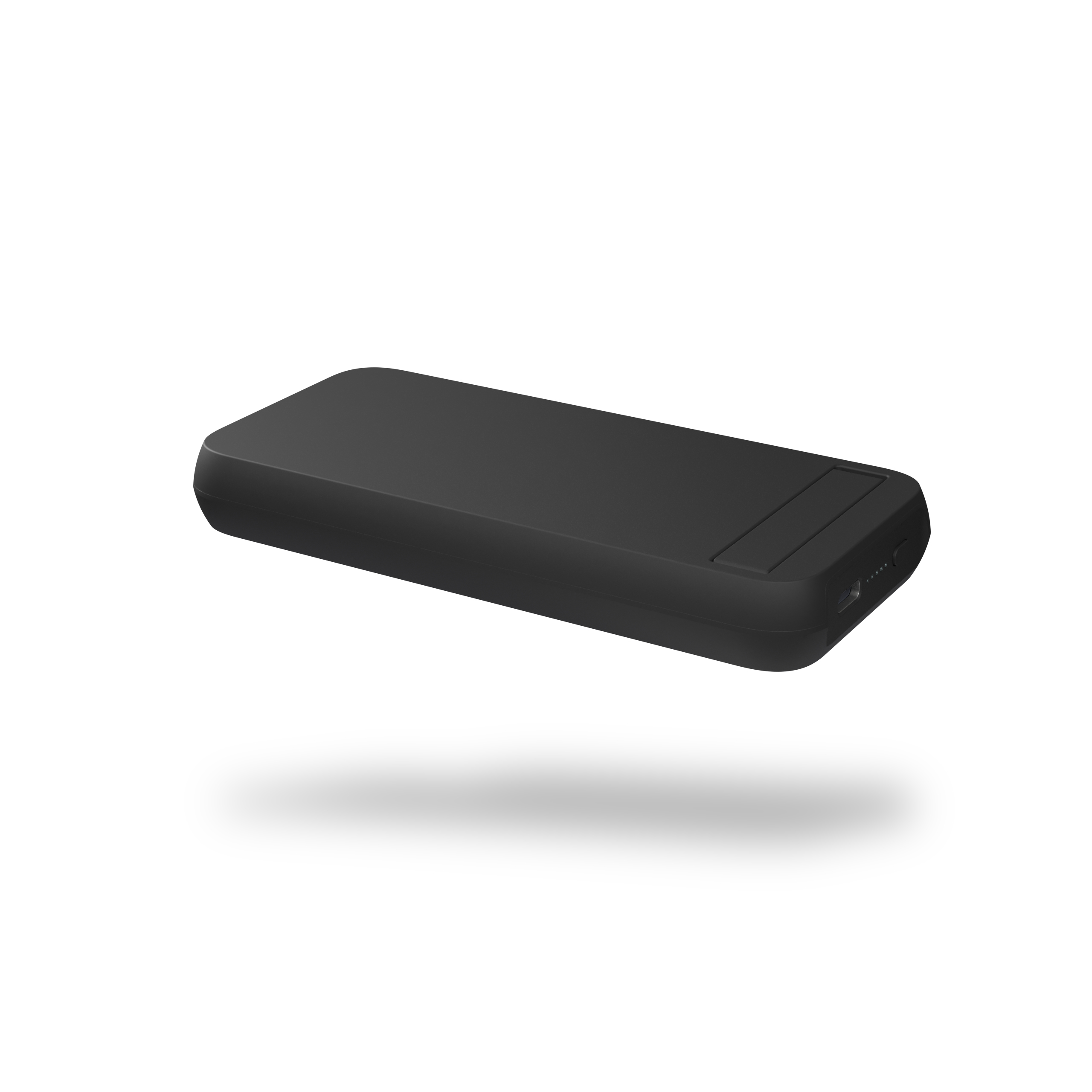 Magnetic wireless powerbank with kickstand - 3 time charge