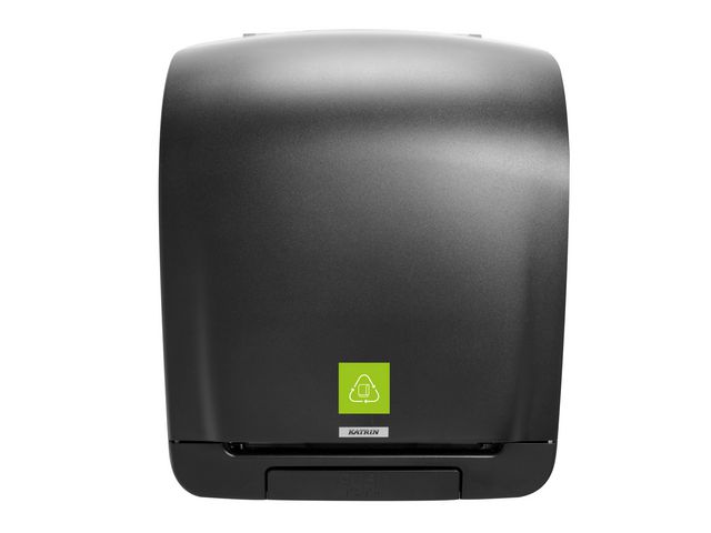 Inclusive System Handdoekdispenser Voor Papieren Handdoekjes, 403 x 335 x 216 mm, Zwart