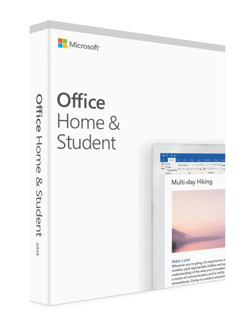 Office Home and Student 2019 French EuroZone Medialess P6