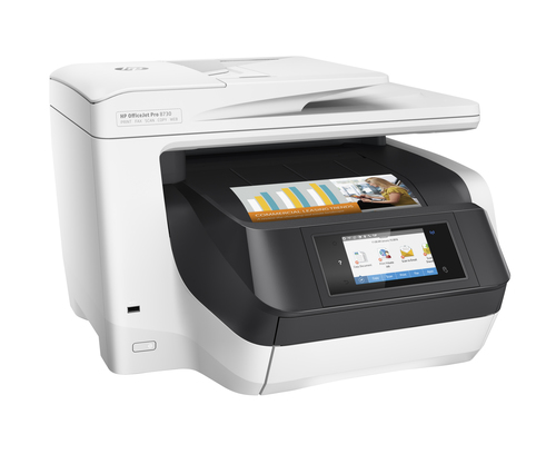 Officejet Pro 8730 Multifunctionele Inkjetprinter A4 Kleur