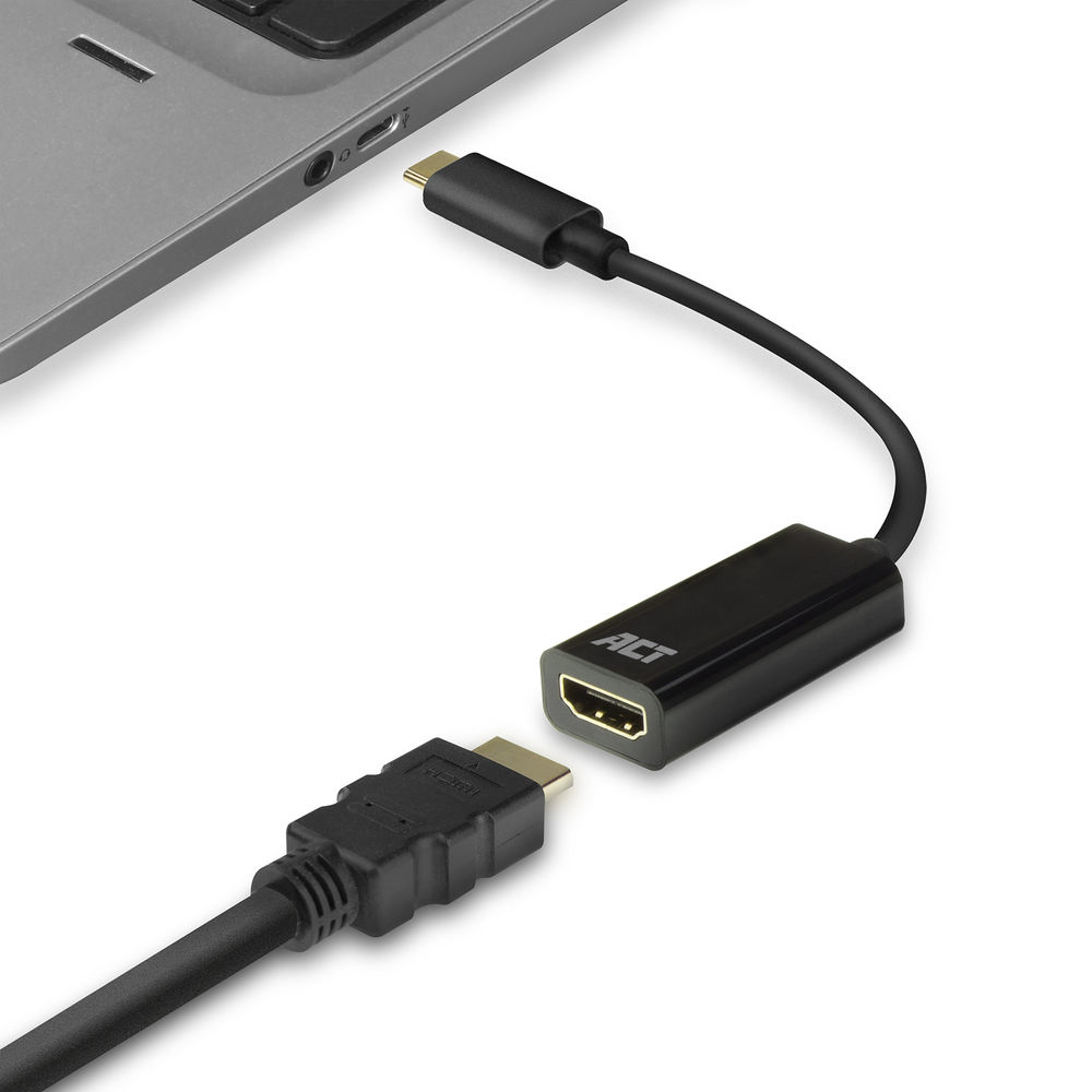USB-C - HDMI female Adapter 4k @ 30Hz 0.15 Meter