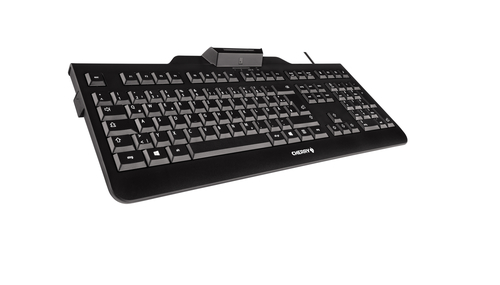 CHERRY KC 1000 Sc Contact Smart Card Corded Keyboard Black (EU)