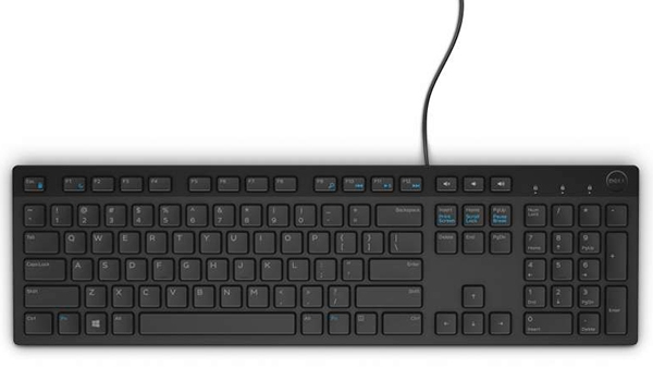 Dell Multimedia Keyboard-KB216 - Dutch (Qwerty) - Black