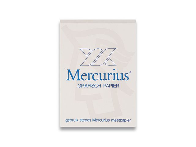 Mercurius A4 Millimeterpapier, 80 g/m², Roodbruin