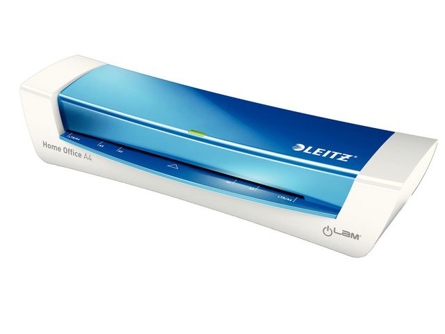 iLam® Home Office A4 thermische lamineermachine, blauw metallic, 125 µ