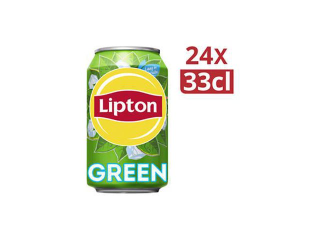 Green Ice Tea, Frisdrank, Koolzuurvrij, Blik