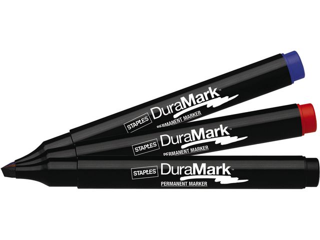 DuraMark 2090 Permanent Marker Beitelvormig 1 - 5 mm Blauw