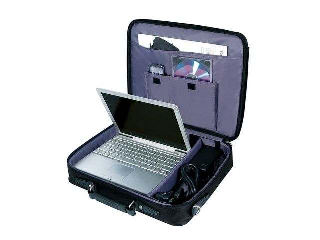Notepac CN01 Laptoptas, 16 inch, Zwart