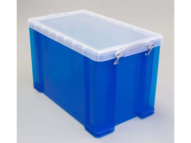 Stapelbare Opbergbox, 24 liter, 465 x 270 x 290 mm, Blauw