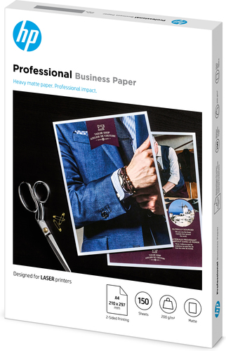 Professional Business Paper Heavy Matte LJ A4 200 g/m² Wit