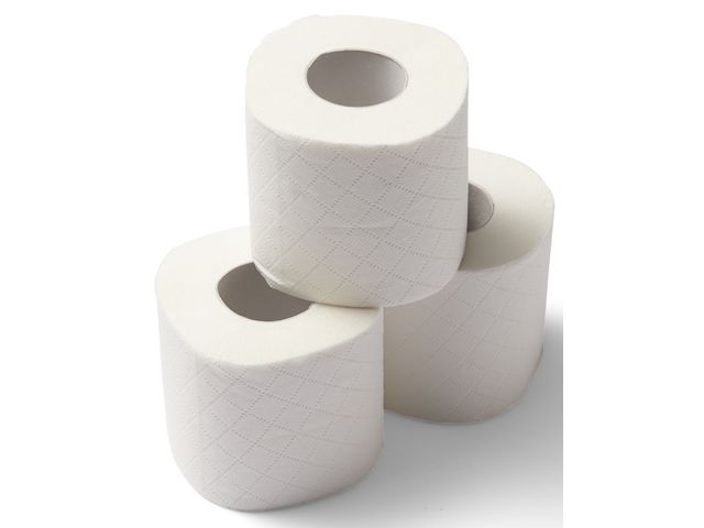 Toiletpapier, 2-laags, 180 vel, 20 m, Wit