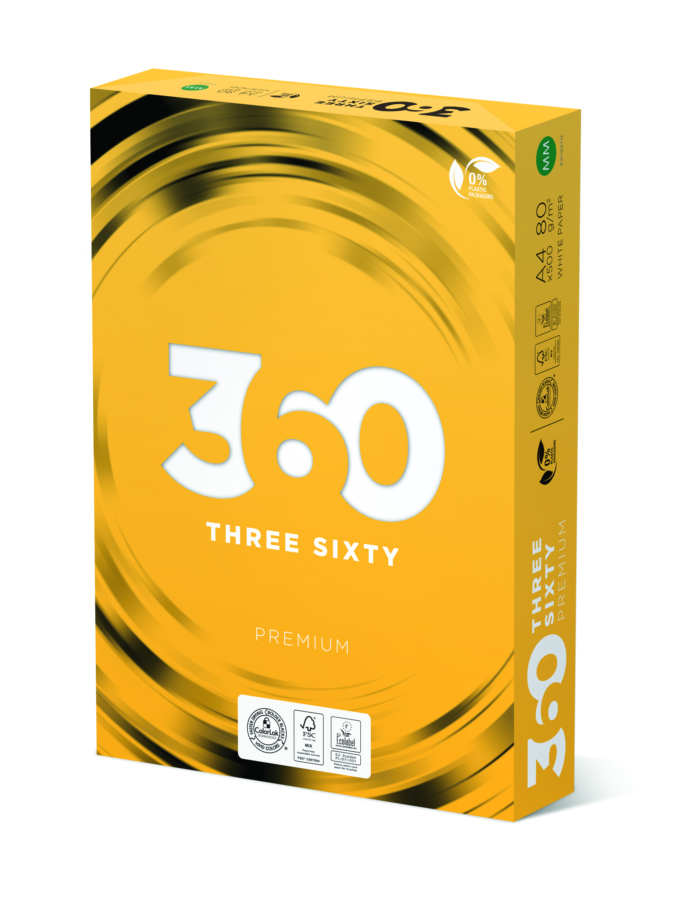 360 Premium FSC papier , A3, 80 g/m², Wit