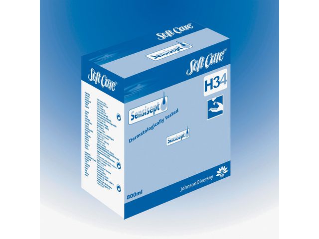 Soft Care Sensisept H34 handontsmettingsmiddel navulcartridge vloeibaar 800 ml