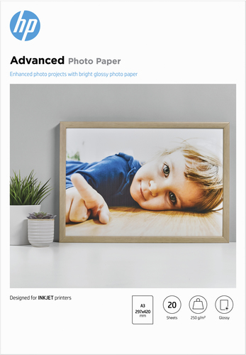 Advanced Photo Paper Glossy Fotopapier A3 250 g/m²