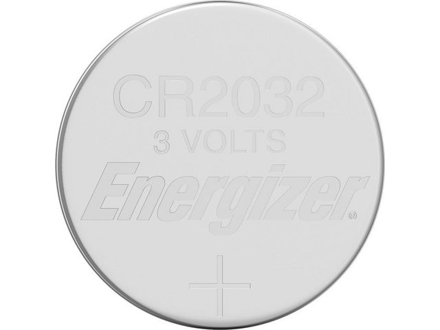 CR2032 Knoopcel Batterij, diameter 20 mm, 3 V