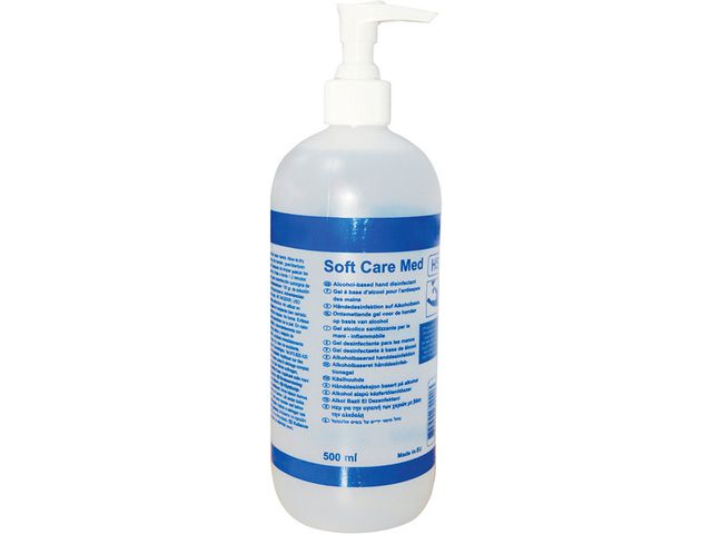Soft Care Med H5 Handontsmettingsmiddel, Navulcassette gel, 500 ml