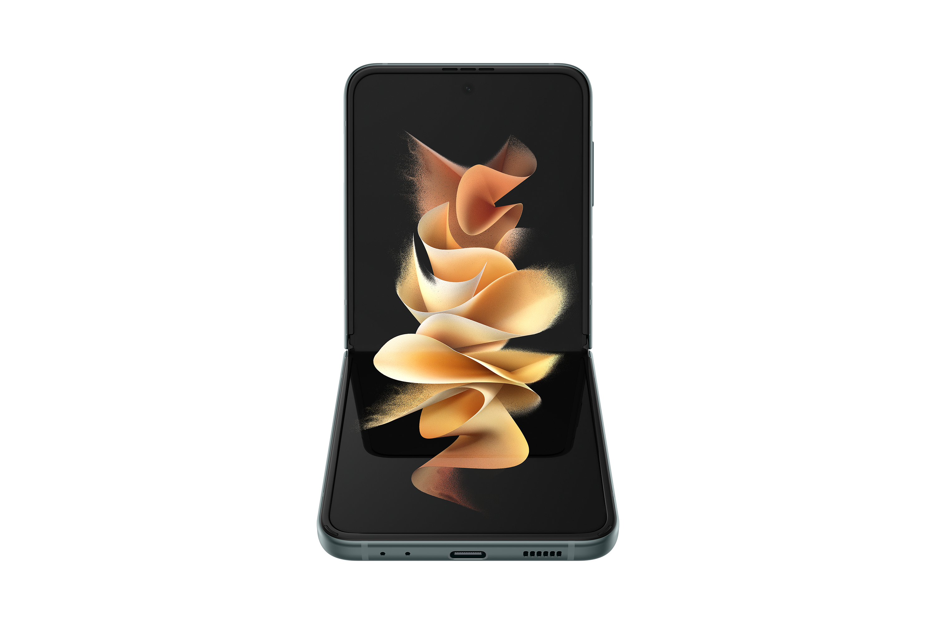 Galaxy Z Flip3 5G SM-F711B 17 cm (6.7") Dual SIM Android 11 USB Type-C 8 GB 256 GB 3300 mAh Groen