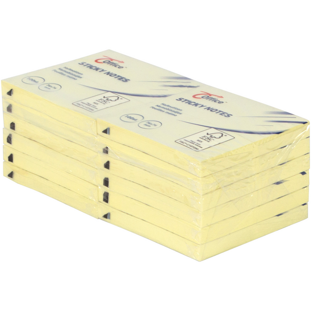 Sticky Notes 76 x 76 mm Geel