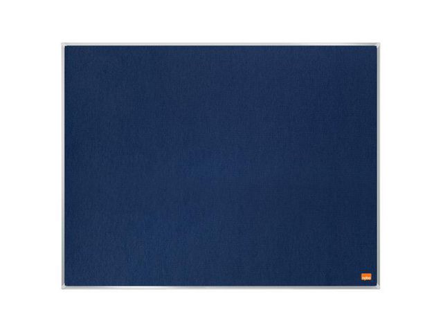 Memobord, Vilt, 600 x 450 mm, Blauw