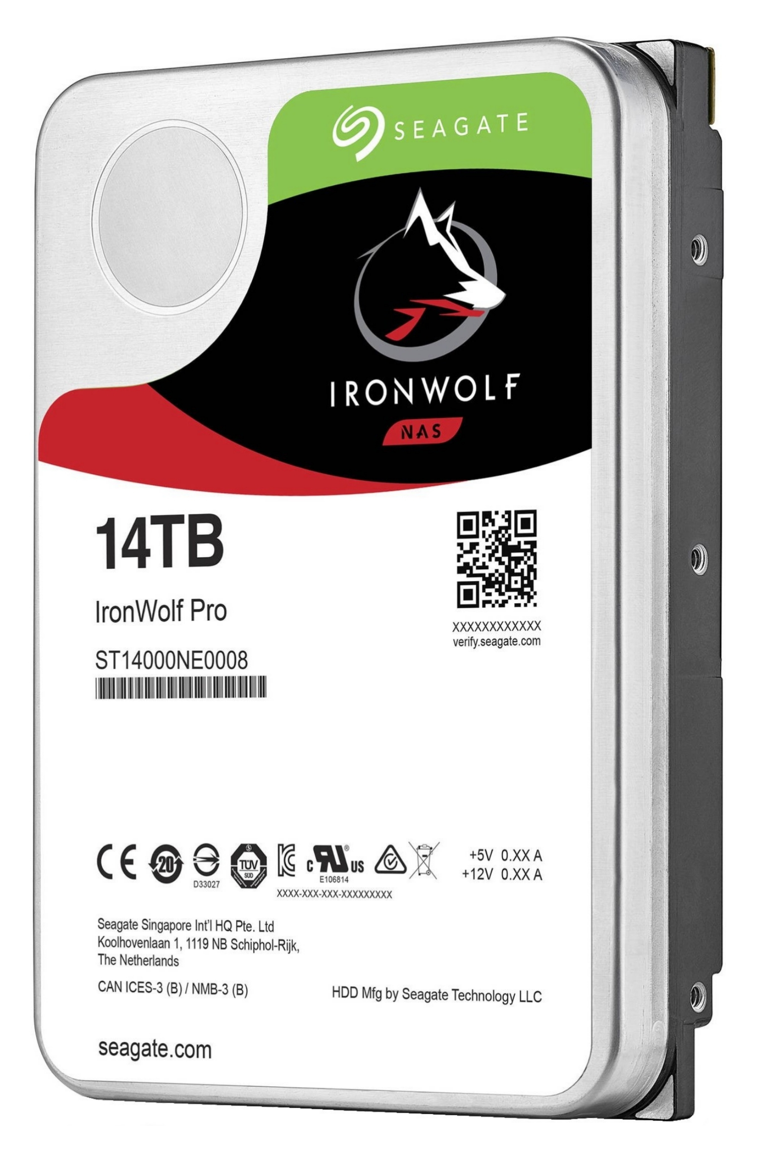 IronWolf Pro 3.5" 14000 GB SATA III