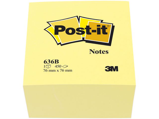 Notes Canary Yellow™ Groot 100 x 100 mm Geel