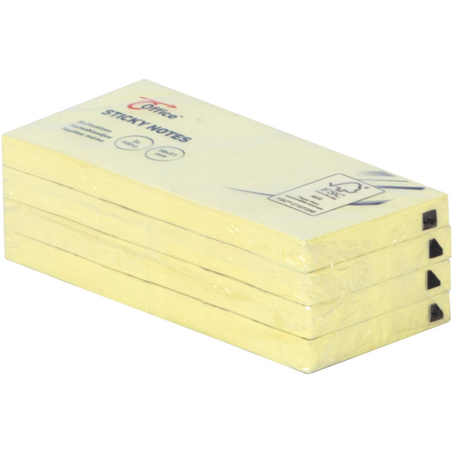 Sticky Notes 38 x 51 mm Geel