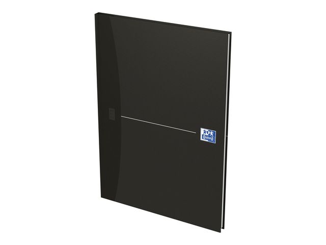 Office Essentials Notitieboek A4, Gelinieerd, 96 vel, 90 g/m², Zwart