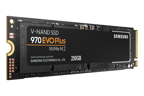 970 EVO Plus M.2 250 GB PCI Express 3.0 V-NAND MLC NVMe