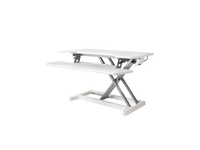 Desk Riser 2 Zit-Sta Platform, Wit