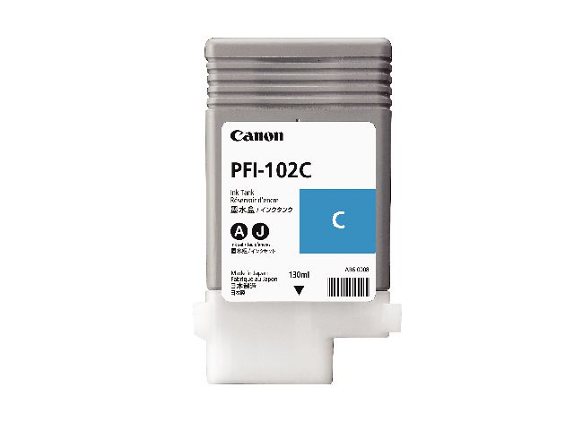 PFI-102 Inktcartridge Cyaan