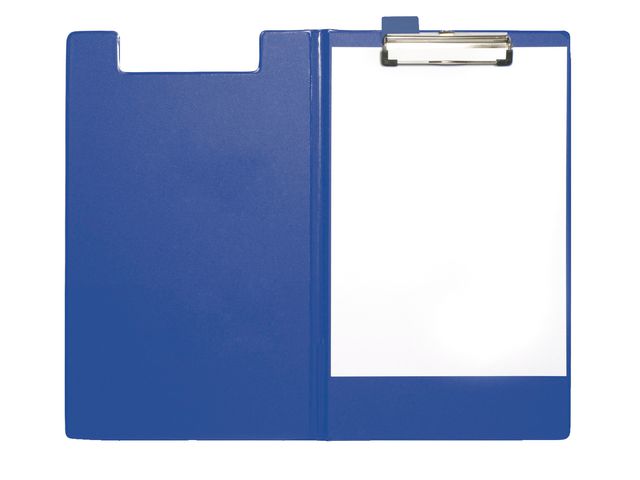 Klembord, Folio, Karton Met Polypropyleen, Blauw