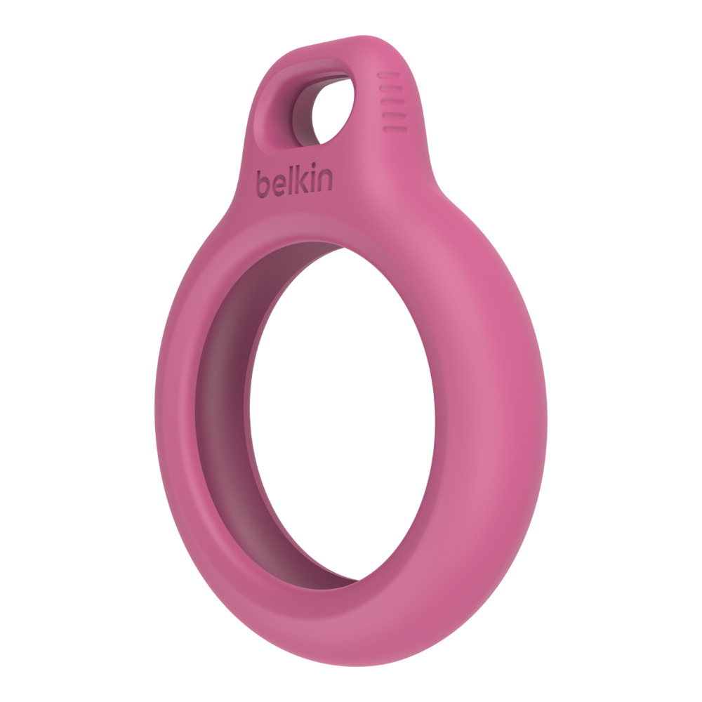 BELKIN AirTag Holder with Keyring - Pink