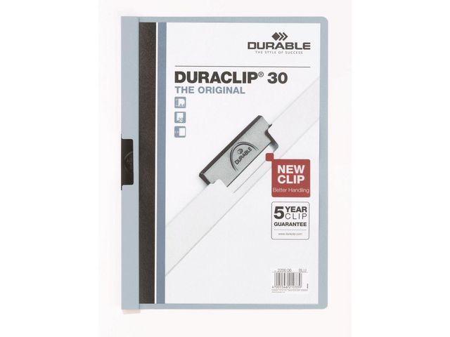 Duraclip® Klemmap A4, 1-30 vel, Lichtblauw