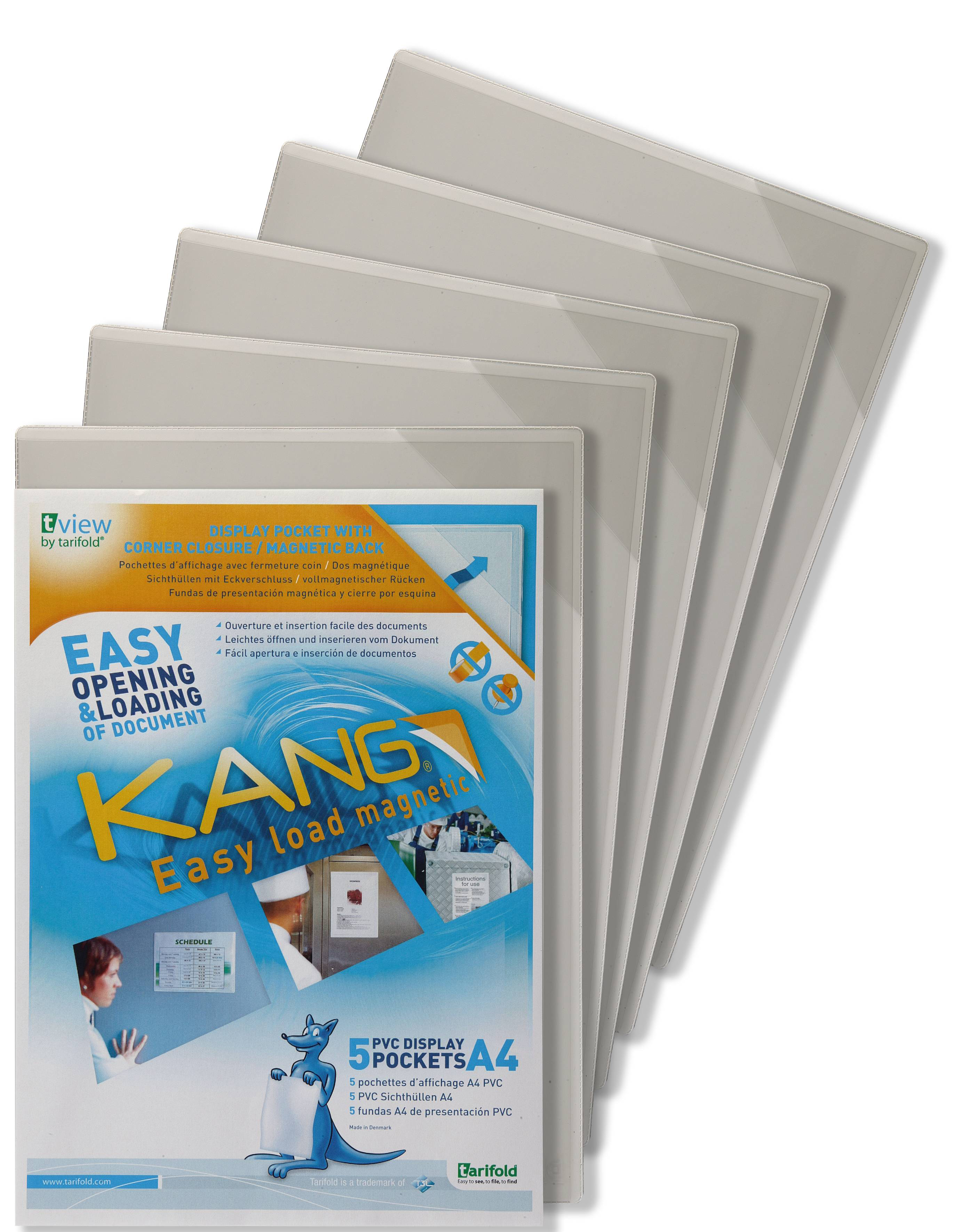 KANG Easy Load Presenteerhoes A4 Magnetisch Wit 