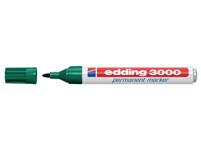 3000 Permanent Marker Rond 1,5 - 3 mm Groen