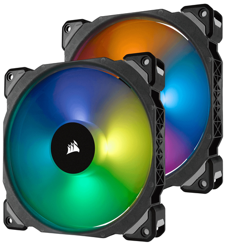 ML Pro RGB 140 Two Fan Kit with Lighting Node Pro