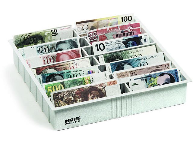 SF8 Sorteerinzet Papiergeld, Euro