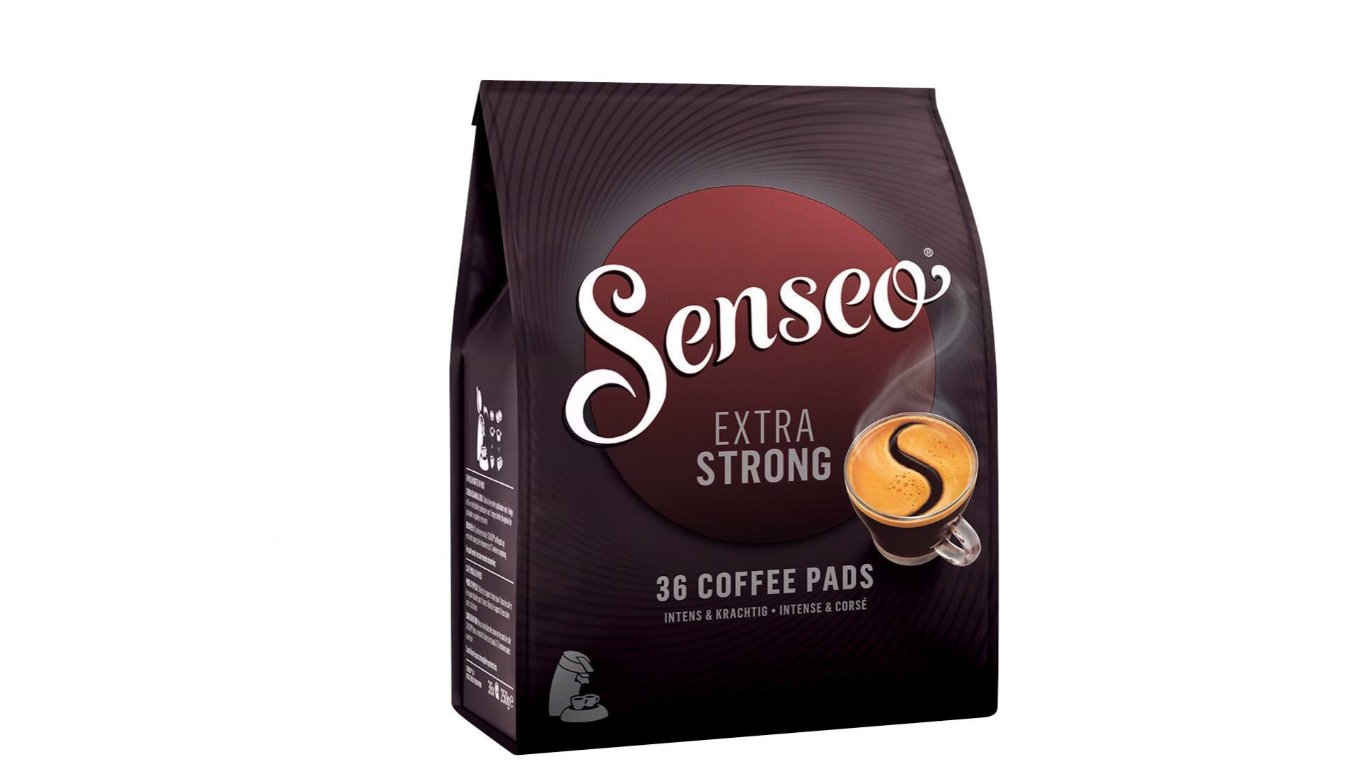  Koffie Senseo extra strong/pak 36