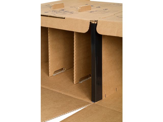 Jumbo Archiefcontainer 400 x 280 x 425 mm Bruin