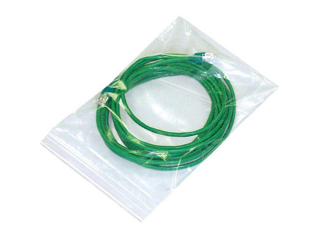 Gripsluitingzakjes polyethyleen hersluitbaar transparant 180 x 250 mm verpakking van 100
