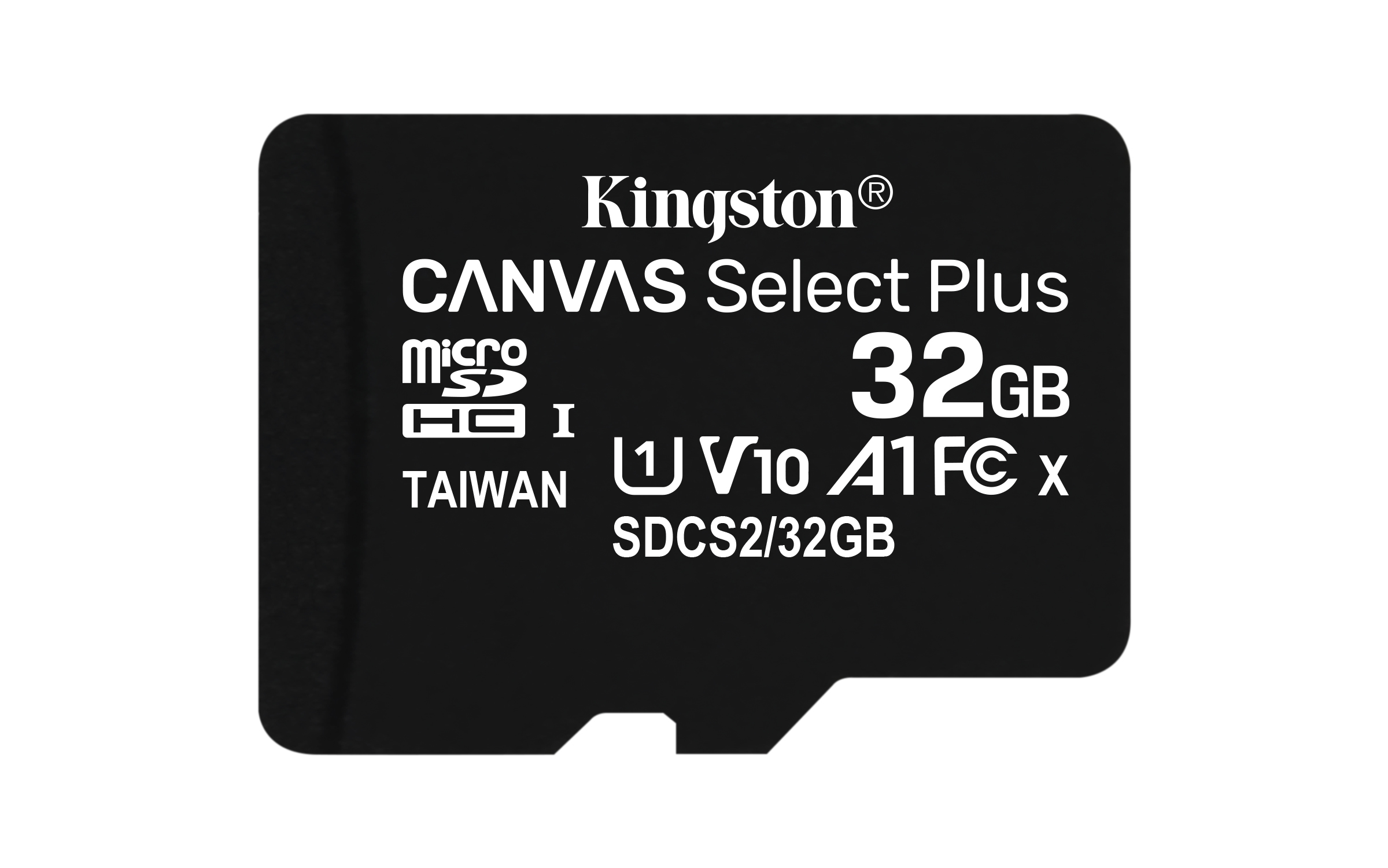 32GB micSDHC Canvas Select Plus 100R A1C10 Card + ADP