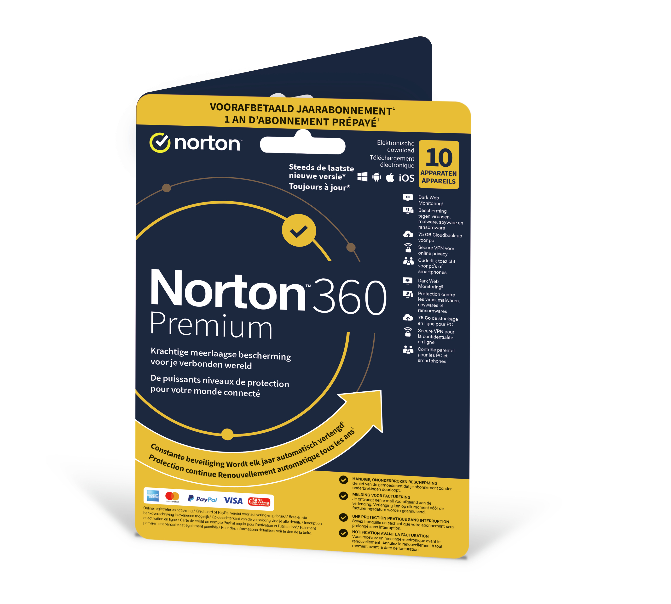 NortonLifeLock 360 Premium Abonnement