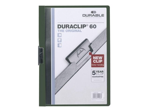 Duraclip® Klemmap A4, 1-30 vel, Groen